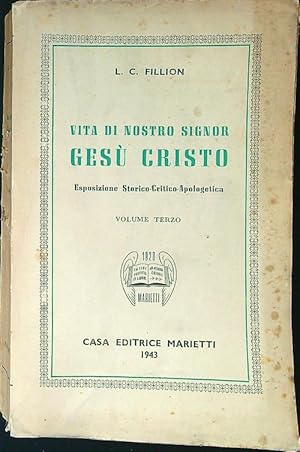 Bild des Verkufers fr Vita di nostro signore Gesu' Cristo vol. 3 zum Verkauf von Librodifaccia