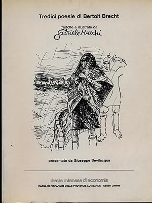 Image du vendeur pour Tredici poesie di Bertolt Brecht mis en vente par Librodifaccia