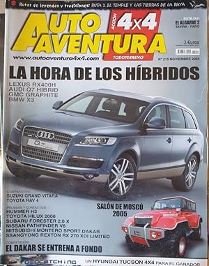 AUTO AVENTURA 4X4. Nº 215 NOVIEMBRE 2005. LA HORA DE LOS HIBRIDOS.