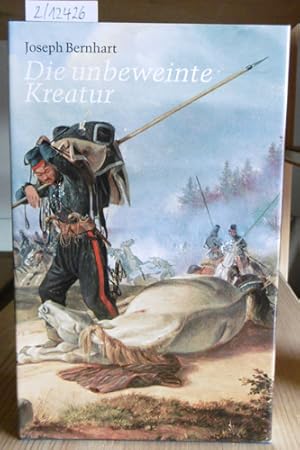 Bild des Verkufers fr Die unbeweinte Kreatur. Reflexionen ber das Tier. Neu herausgegeben v. Georg Schwaiger. 2.Aufl., zum Verkauf von Versandantiquariat Trffelschwein