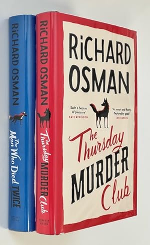 Seller image for Set of Signed Books: THE THURSDAY MURDER CLUB & THE MAN WHO DIED TWICE - Signed First Editions. for sale by Anderida Books