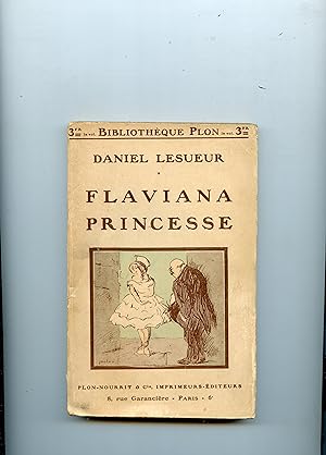 Bild des Verkufers fr FLAVIANA PRINCESSE . ( Du sang dans les tnbres + ) zum Verkauf von Librairie CLERC