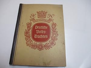 Seller image for Deutsche Volkstrachten. Eine Sammlung deutscher Trachtenbilder. for sale by Ottmar Mller