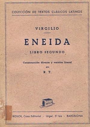 Image du vendeur pour ENEIDA. Libro II. mis en vente par Librera Torren de Rueda