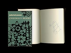 Seller image for Gwendolyn Brooks, Selected Poems, Signed and Inscribed by Brooks, Important Pulitzer Prize Black Poet. 13th Printing, 1974, Paperback Book Published by Harper & Row. for sale by Brothertown Books