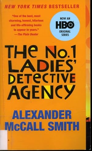 Bild des Verkufers fr The No. 1 Ladies' Detective Agency zum Verkauf von Librairie Le Nord