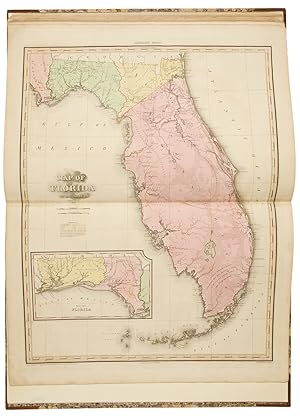 A New American Atlas containing Maps of the Several States of the North American Union, projected...