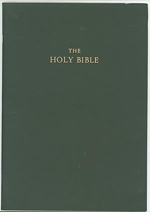 The Holy Bible (propectus for a lectern edition)