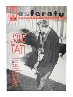 Bild des Verkufers fr NOSFERATU. REVISTA DE CINE, N. 10. JACQUES TATI zum Verkauf von Librera Monogatari