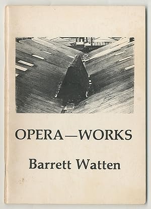 Bild des Verkufers fr Opera - Works zum Verkauf von Between the Covers-Rare Books, Inc. ABAA