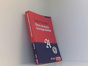 Bild des Verkufers fr Kleine deutsche Sprachgeschichte (Uni-Taschenbcher M) zum Verkauf von Book Broker