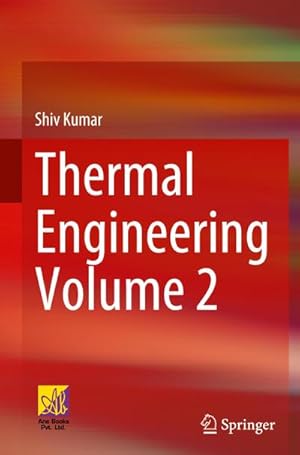 Bild des Verkufers fr Thermal Engineering Volume 2 zum Verkauf von AHA-BUCH GmbH