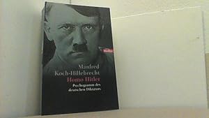 Bild des Verkufers fr Homo Hitler. Psychogramm des deutschen Diktators. zum Verkauf von Antiquariat Uwe Berg