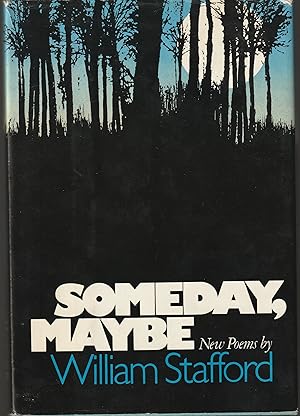 Immagine del venditore per Someday, Maybe: New Poems venduto da Whitledge Books