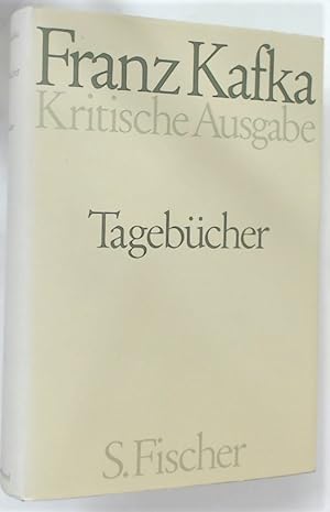 Bild des Verkufers fr Franz Kafka Kritische Ausgabe. Tagebcher. Apparatband. zum Verkauf von Plurabelle Books Ltd