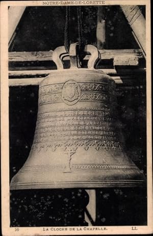 Ansichtskarte / Postkarte Ablain Saint Nazaire Pas de Calais, Notre Dame de Lorette, La Cloche de...