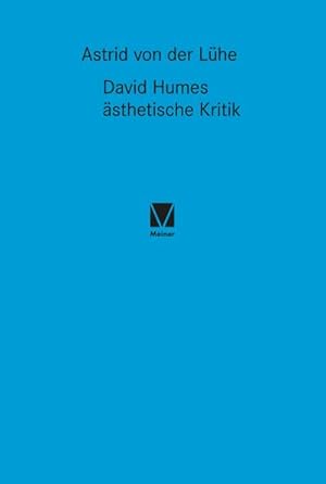 Seller image for David Humes sthetische Kritik for sale by AHA-BUCH GmbH