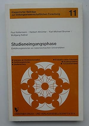Seller image for Studieneingangsphase. Einfhrungstutorien an sterreichischen Universitten. for sale by Der Buchfreund