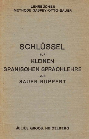 Schlüssel zur kleinen Spanischen Sprachlehre