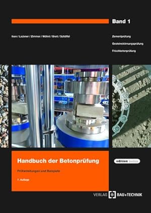 Immagine del venditore per Handbuch der Betonprfung : Anleitungen und Beispiele venduto da AHA-BUCH GmbH