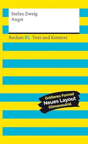 Seller image for Angst. Textausgabe mit Kommentar und Materialien : Reclam XL - Text und Kontext for sale by Smartbuy