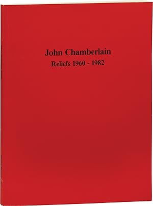 Image du vendeur pour John Chamberlain: Reliefs 1960-1982 (First Edition) mis en vente par Royal Books, Inc., ABAA