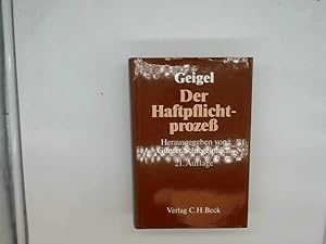 Seller image for Der Haftpflichtprozess. mit Einschluss des materiellen Haftpflichtrechts. for sale by Das Buchregal GmbH