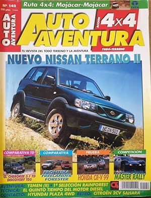 AUTO AVENTURA 4X4. Nº 142 31 DE OCTUBRE DE 1999. NUEVO NISSAN TERRANO II.