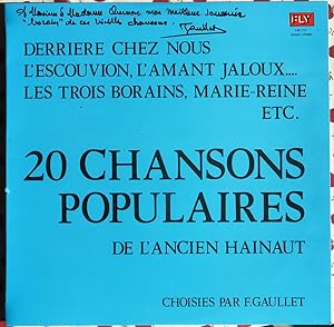20 chansons populaires de l'ancien Hainaut choisies par F. Gaullet