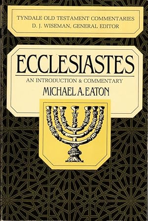 Imagen del vendedor de Ecclesiastes: An Introduction and Commentary a la venta por Kenneth Mallory Bookseller ABAA