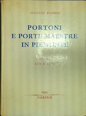 Imagen del vendedor de Portoni e porte maestre in Piemonte a la venta por Miliardi di Parole