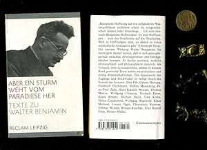 Aber ein Sturm weht vom Paradiese her: Texte zu Walter Benjamin. In der Reihe: Reclam-Bibliothek ...