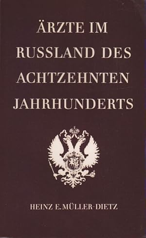 Image du vendeur pour rzte im Russland des achzehnten Jahrhunderts. mis en vente par Brbel Hoffmann