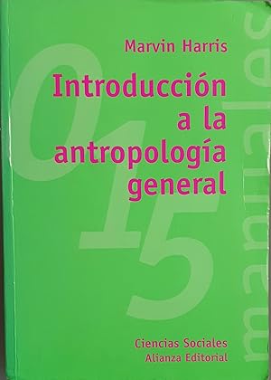 Imagen del vendedor de Introduccin a la antropologa general a la venta por Los libros del Abuelo