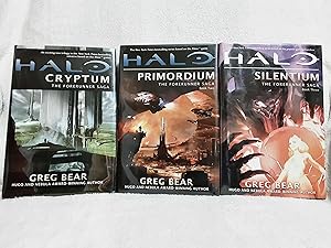 Image du vendeur pour Halo The Forerunner Saga: Cryptum, Primordium, Silentium mis en vente par JMCbooksonline