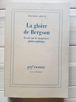Seller image for La gloire de Bergson for sale by Les Kiosques