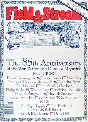 Bild des Verkufers fr Handling Problem Pheasants. Article in Field & Stream, the 85th Anniversary Issue, March 1981 zum Verkauf von Ken Jackson