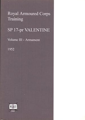 Imagen del vendedor de SP 17-pr Valentine : Royal Armoured Corps Training a la venta por Godley Books