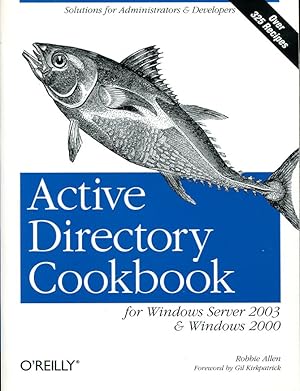 Bild des Verkufers fr Active Directory Cookbook for Windows Server 2003 & Windows 2000 zum Verkauf von Godley Books