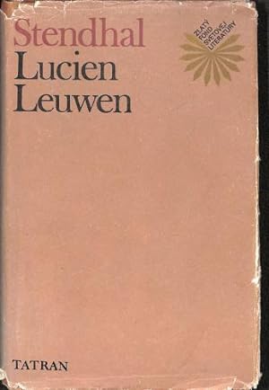 Image du vendeur pour Lucien Leuwen, Stendhal IV mis en vente par WeBuyBooks