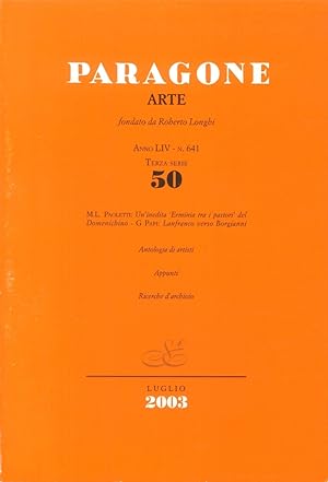 Bild des Verkufers fr Paragone arte. Vol. 50 zum Verkauf von Libro Co. Italia Srl