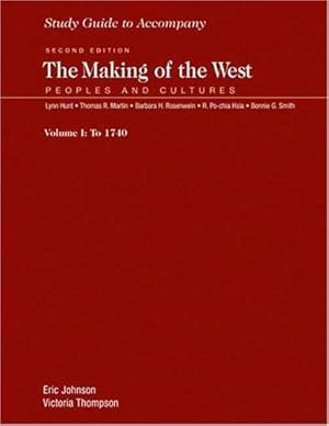 Bild des Verkufers fr Study Guide for The Making of the West, Volume 1 zum Verkauf von Reliant Bookstore