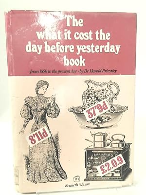 Seller image for What it Cost the Day Before Yesterday Book for sale by World of Rare Books