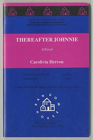 Seller image for Thereafter Johnnie for sale by Between the Covers-Rare Books, Inc. ABAA