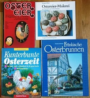 Ostereier. 27 Möglichkeiten, sie zu verzieren, Ostereier-Malerei, Kunterbunte Osterzeit, Fränkisc...