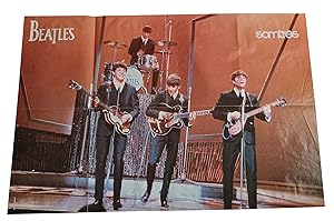 Poster Gigante The Beatles Editora Tres John Lennon Paul McCartney