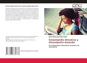Seller image for Desempeo directivo y desempeo docente for sale by moluna