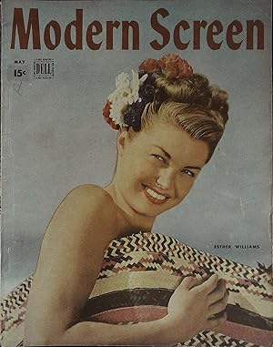 Modern Screen Magazine May 1946 Esther William, Lizabeth Scott