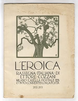 EROICA (L'). Rassegna italiana di Ettore Cozzani. [Quaderno] 202-203. Giugno-luglio 1933.