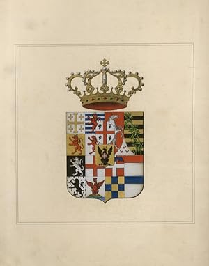 [Armi ed imprese della Real Casa di Savoia]. Lo stemma grande di Vittorio Emanuele I.